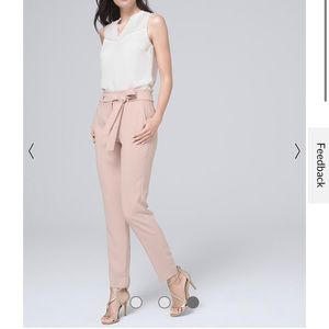 White House black market tapered ankle pant